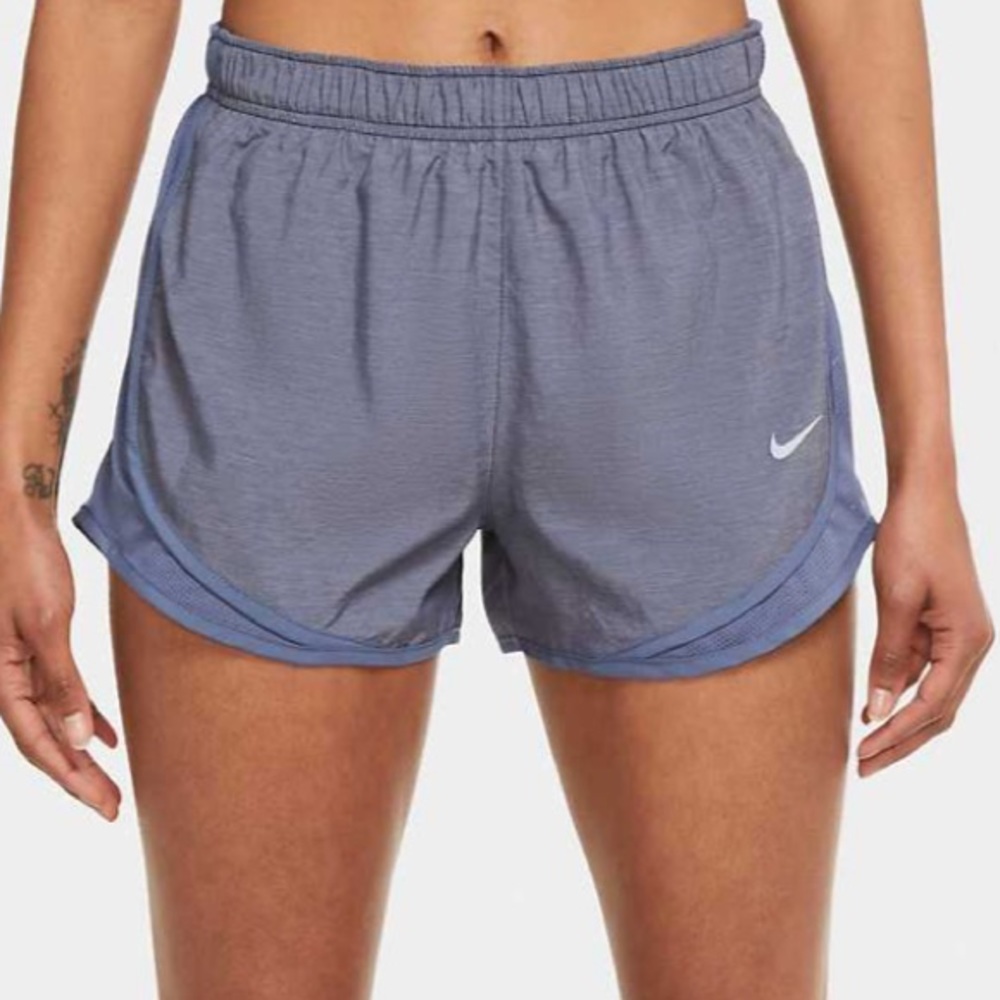 purple NIKE shorts